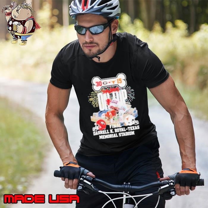 Georgia Bulldogs Dawgs On Top 30 15 Texas Final 2024 Unisex