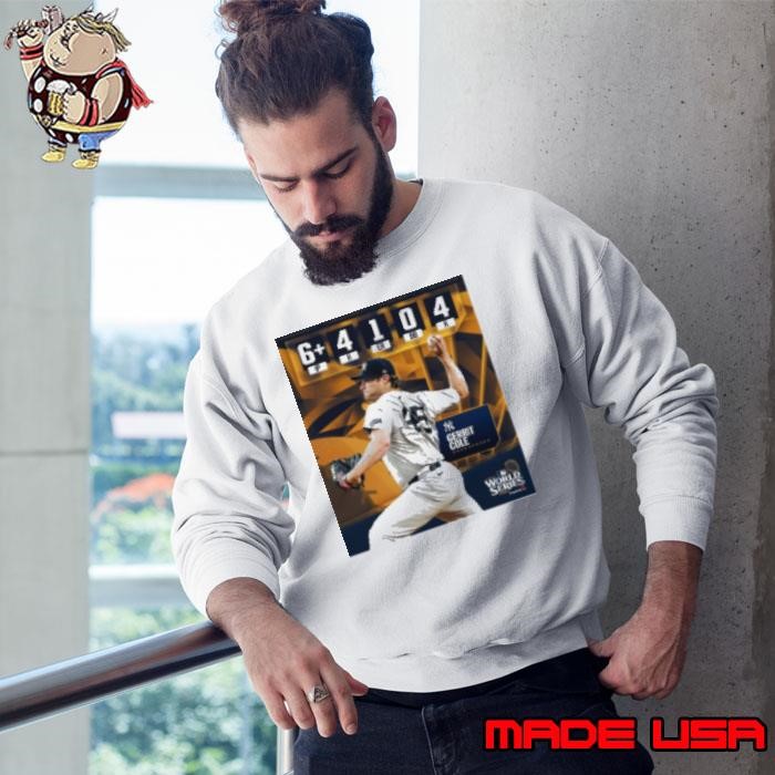 Gerrit Cole New York Yankees MLB Delivered A Quality Start In His First World Series 2024 Poster Shirt - Copy Sweatshirt