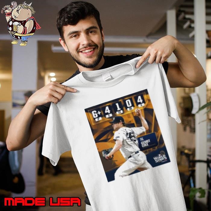 Gerrit Cole New York Yankees MLB Delivered A Quality Start In His First World Series 2024 Poster Shirt - Copy Unisex