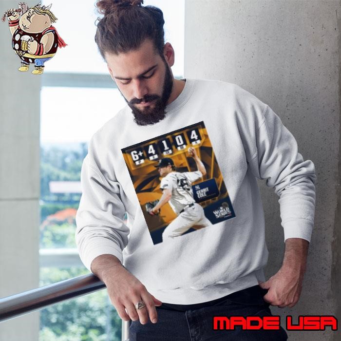 Gerrit Cole New York Yankees MLB Delivered A Quality Start In His First World Series 2024 Poster Sweatshirt