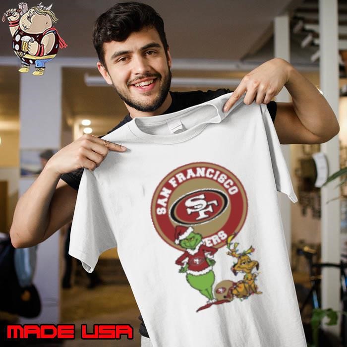 Grinch And Max San Francisco 49ers Merry Christmas 2024 Unisex