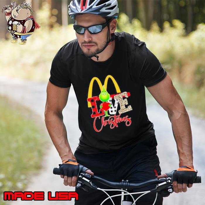 Grinch Love Mcdonalds Christmas Unisex