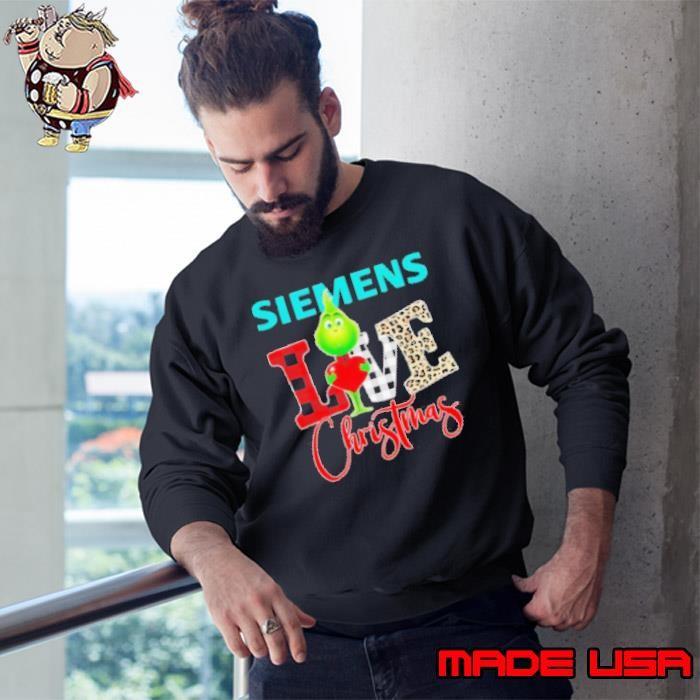 Grinch Love Siemens Christmas Sweatshirt