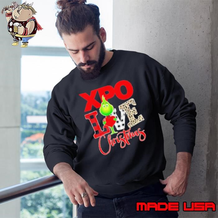 Grinch Love XPO Christmas Sweatshirt