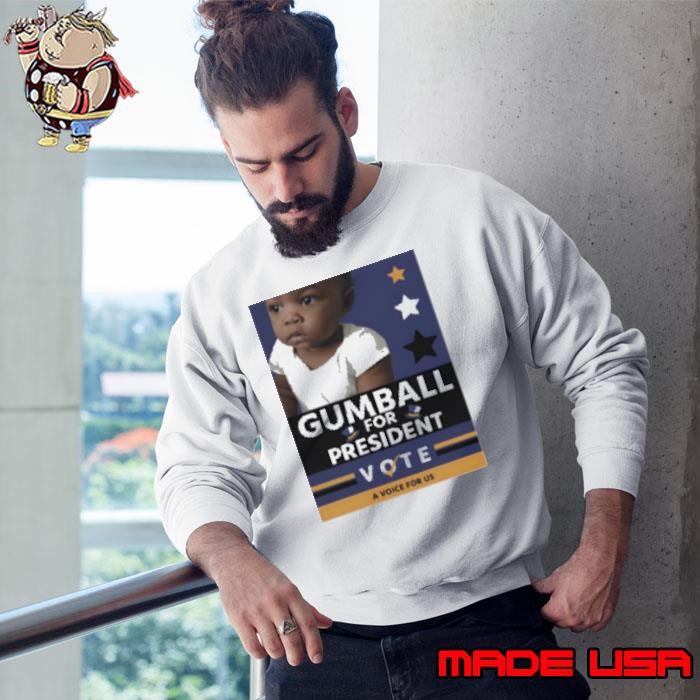 Gumball For President Vote A Voice For Us Sweatshirt