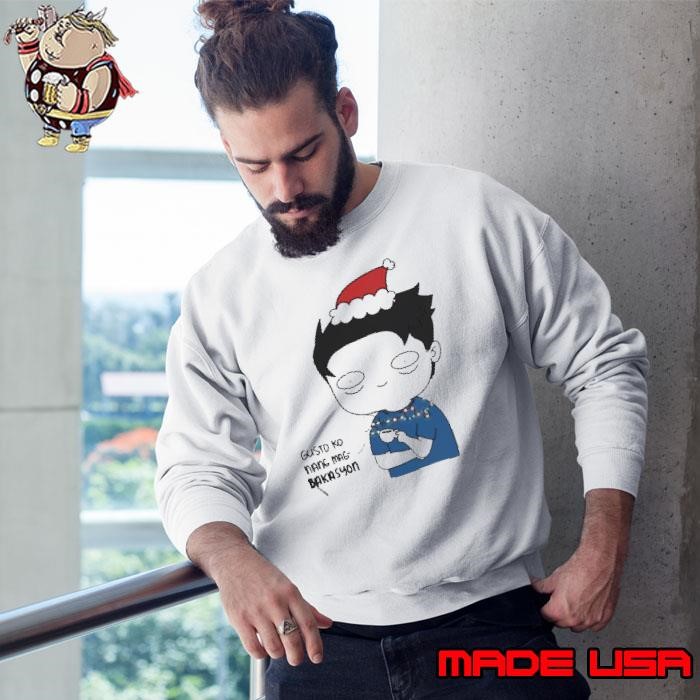 Gusto ko nang mang bakasyon merry christmas Sweatshirt
