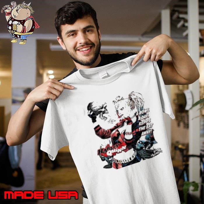 Harley Quinn A Bowl A Day Keeps The Bat Away Unisex