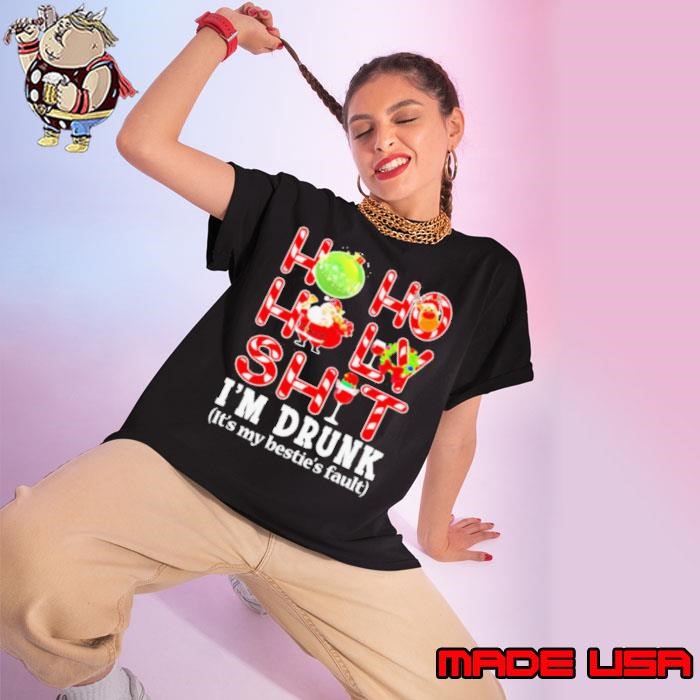 Hohoho santa ly shirt i’m drunk Ladies tee