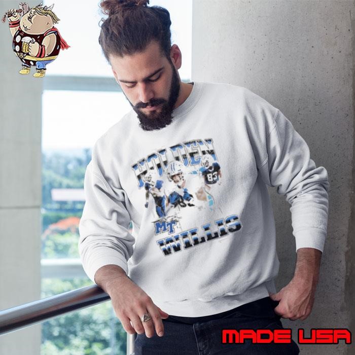 Holden Willis Middle Tennessee Blue Raiders graphic Sweatshirt