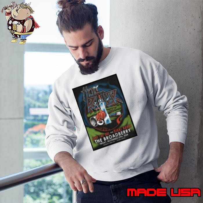 Holy Roller Nov 29 2024 The Broadberry In Richmond VA Tour Poster Sweatshirt
