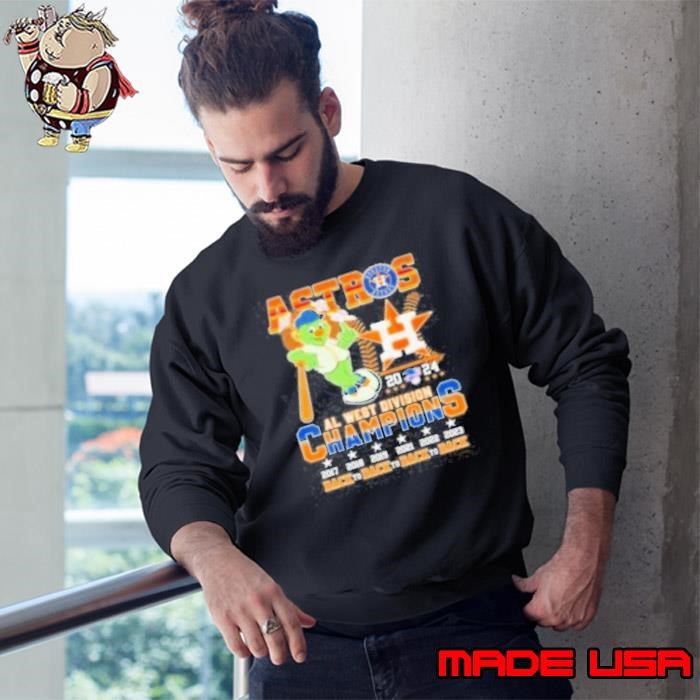 Houston Astros AL West Division Champions 2024 Champs Memories Sweatshirt
