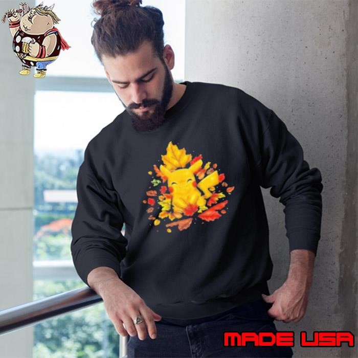 Ikachu Autumn Leaf Sweatshirt