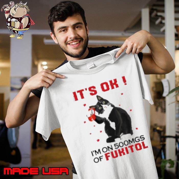 It's Ok Funny Cat Unisex