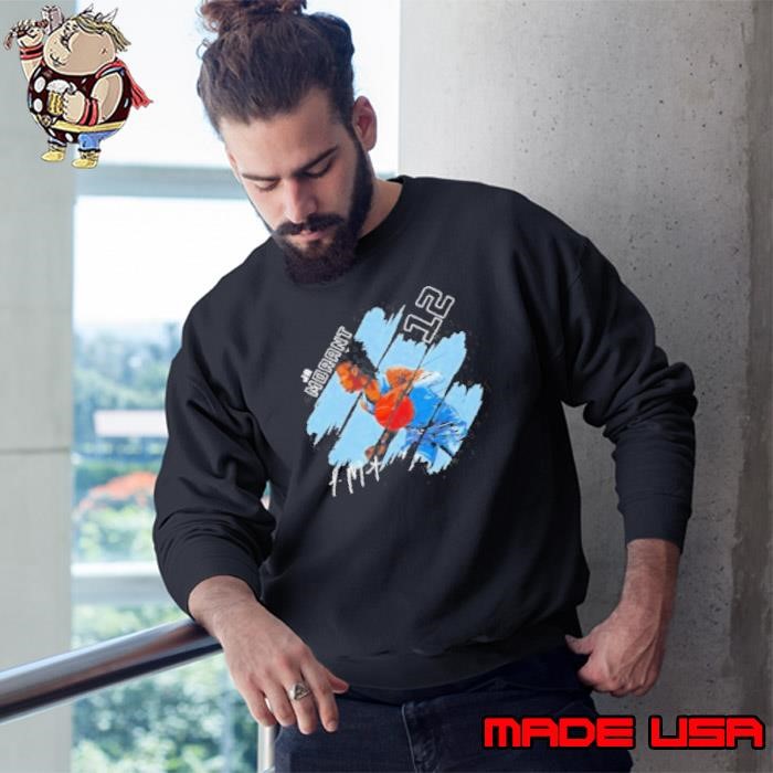 Ja Morant Memphis Stripes Basketball Signature Sweatshirt