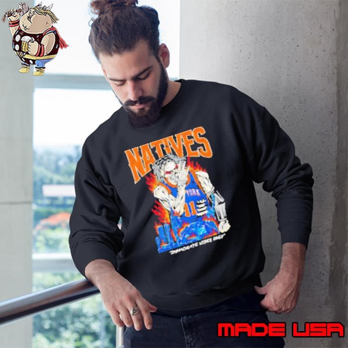 Jalen Brunson Native Skeleton Basketball Sweatshirt