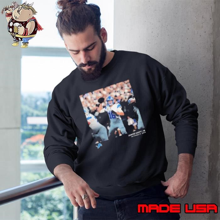 Jared Goff Detroit Lions NFL Flash Features Week 6 Sweatshirt