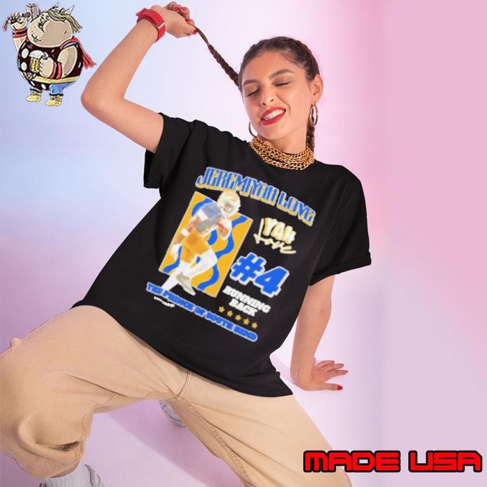 Jeremiyah Love Notre Dame Fighting Irish Prince of South Bend Ladies tee