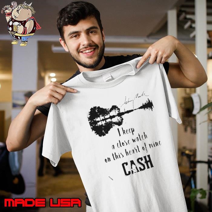Johnny Cash I keep a close watch on this heart of mine Cash signature Unisex