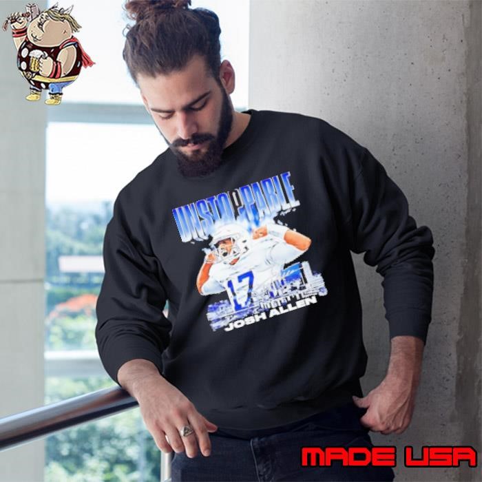 Josh Allen Buffalo Unstoppable Football Signature Sweatshirt