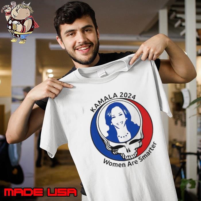 Kamala Harris Grateful Dead 2024 women are smarter Unisex