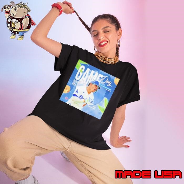 Kike Hernandez Game Day at Dodger stadium NLCS Ladies tee