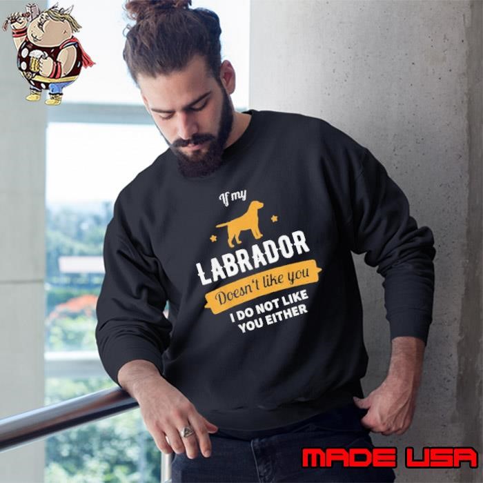 Lab Dog Labrador Retriever Mom Sweatshirt