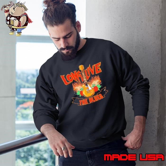 Long Live The Blues Design Sweatshirt