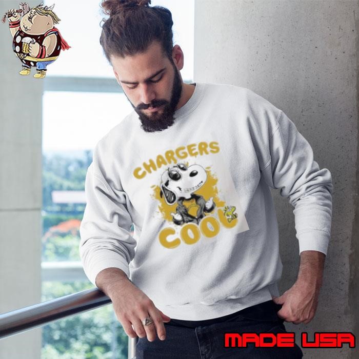 Los Angeles Chargers NFL Team Snoopy Joe Cool Sweatshirt