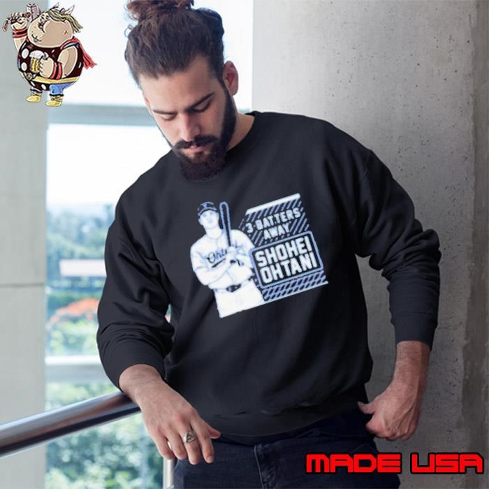 Los Angeles Dodgers MLB Shohei Ohtani Tracker 3 Batters Away Sweatshirt