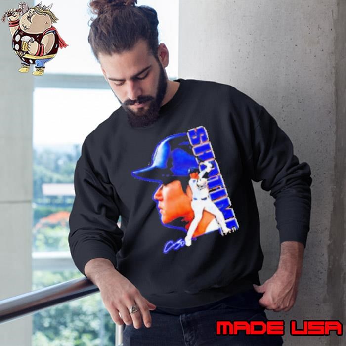 Los Angeles Dodgers Shohei Ohtani signature MLB Sweatshirt