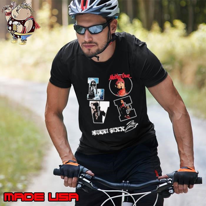 Love Motley Crue Nikki Sixx Signature Unisex