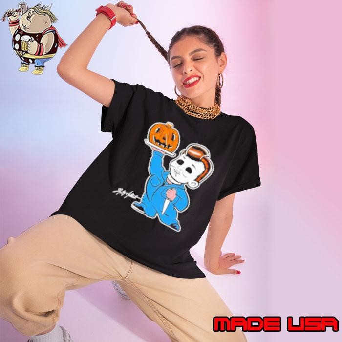 Lucky Hellcat Michael Big Boy Cartoon Ladies tee