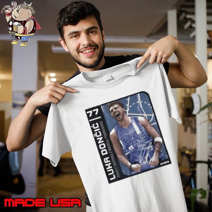 Luka Doncic 77 Dallas Card Basketball Design Signature Unisex