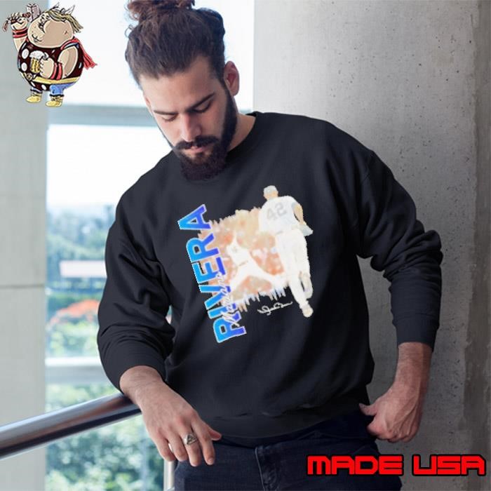 Mariano Rivera New York city skyline signature Sweatshirt