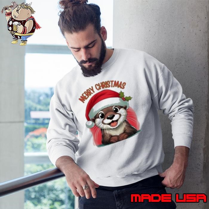 Merry Otter Christmas Sweatshirt