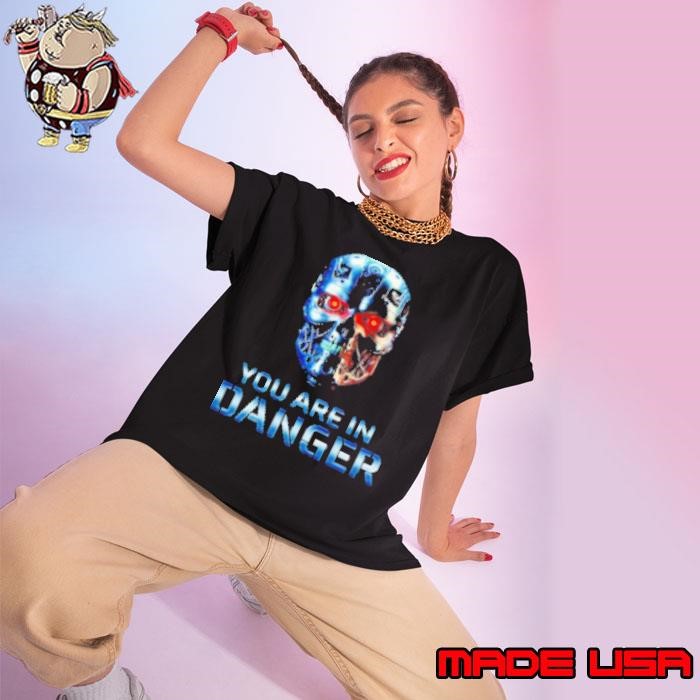 Metal You Are In Danger Ladies tee