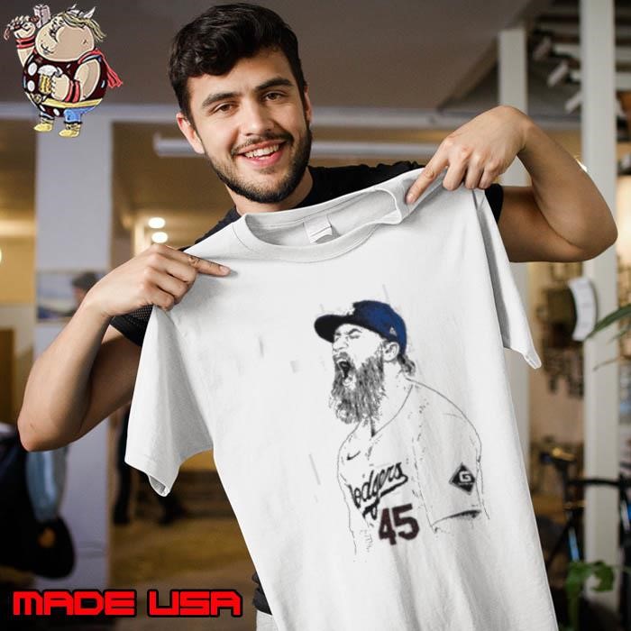 Michael Kopech, 2024 Los Angeles Dodger MLB Hand Drawing Unisex