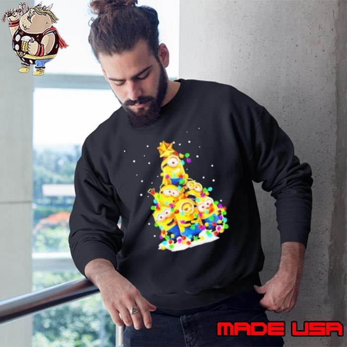 Minions Christmas tree Sweatshirt
