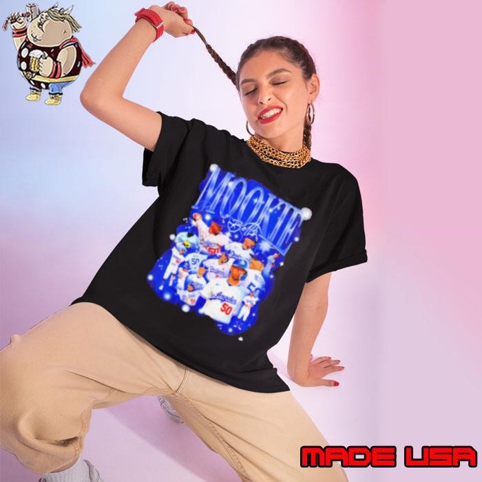 Mookie Betts Bootleg Los Angeles Dodgers baseball Ladies tee