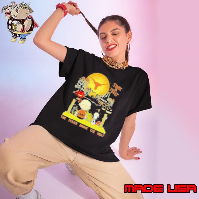 NCAA Texas Longhorns Snoopy Bring The Heat 2024 Ladies tee