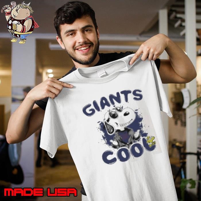 New York Giants NFL Team Snoopy Joe Cool Unisex