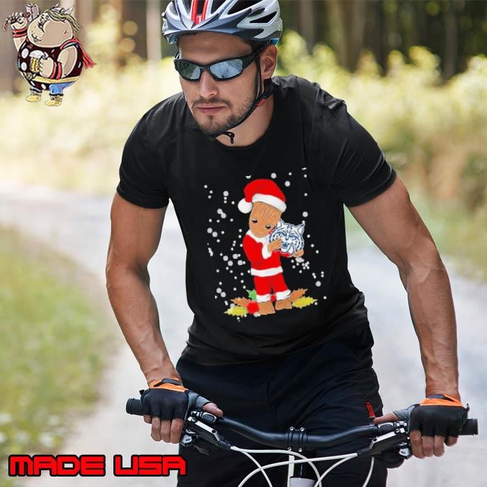 Nice Baby Groot Santa Hug Arizona Wildcats Christmas Unisex