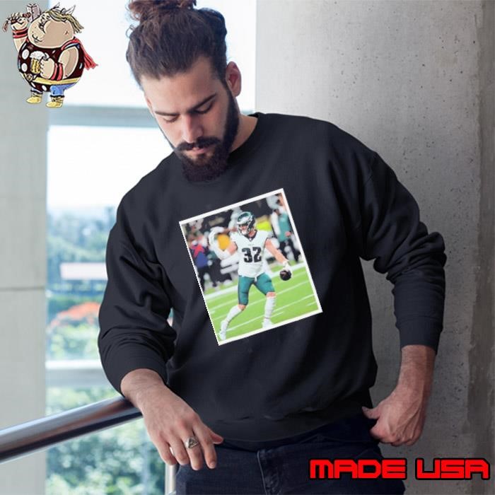Nick Sirianni Wearing Reed Blankenship Sweatshirt