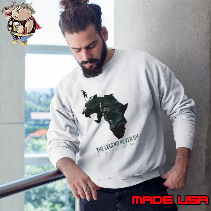Official Black Panther The Legend Never Die Thank You For The Memories Sweatshirt