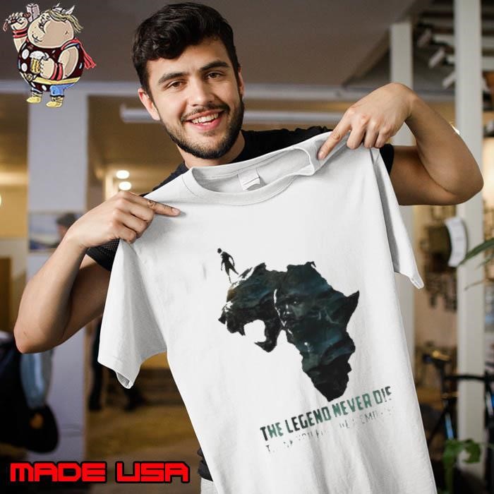 Official Black Panther The Legend Never Die Thank You For The Memories Unisex
