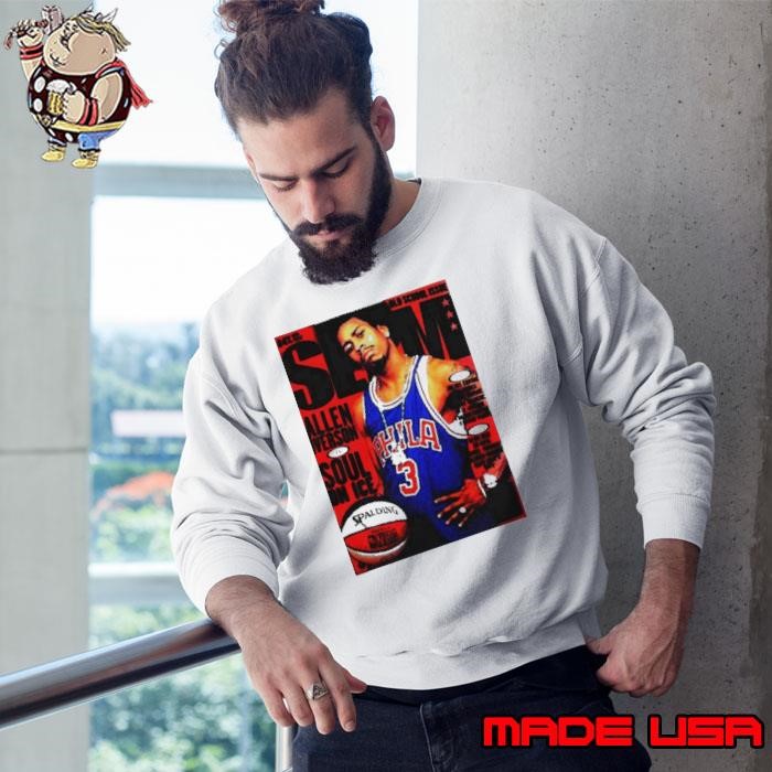 Old school issue slam allen iverson soul on ice Sweatshirt