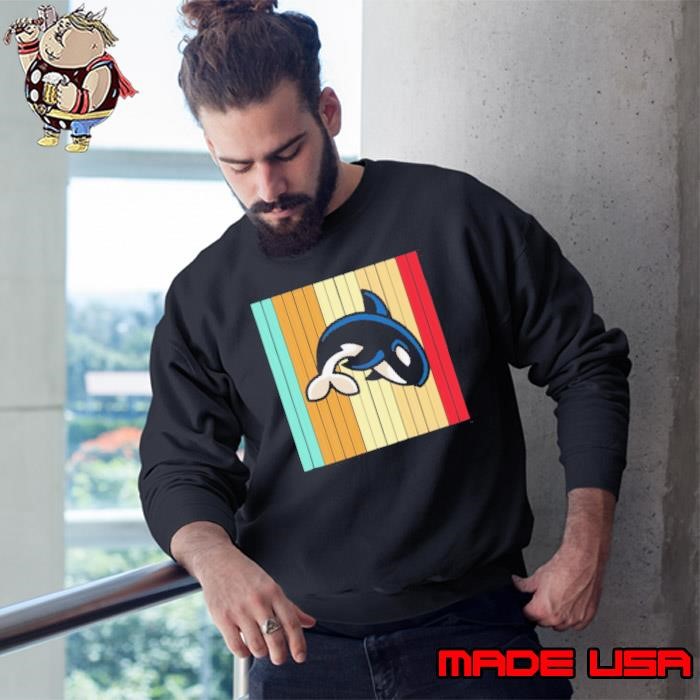 Orca Killer Whale Killer Whale Vintage Sweatshirt