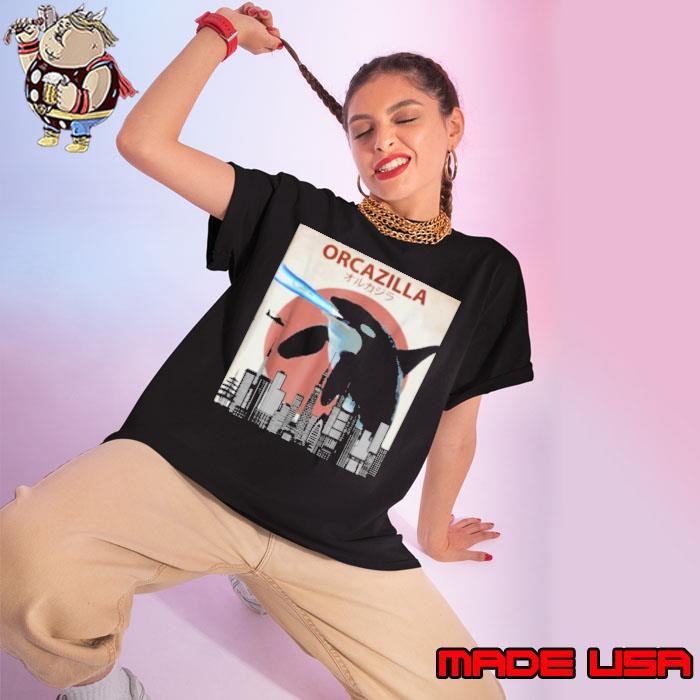 Orcazilla Killer Whale Orca Lovers Ladies tee