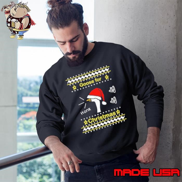Original Goose for Honk Santa Christmas Sweatshirt