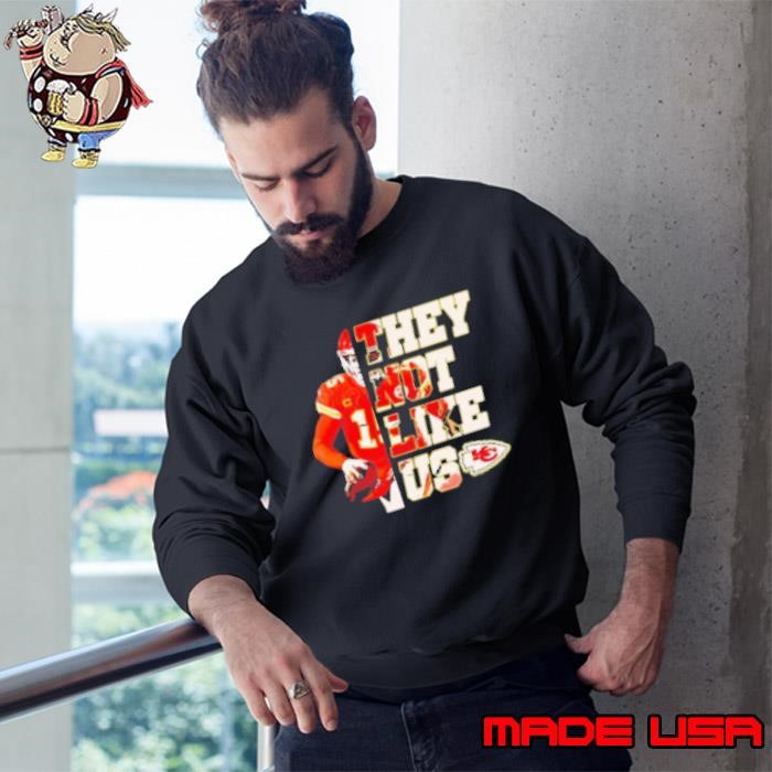 Patrick Mahomes Kansas City Chiefs They Not Like Us Sweatshirt